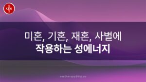 18. 미혼, 기혼, 이혼, 재혼, 사별에 작용하는 성에너지