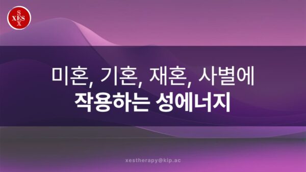 18. 미혼, 기혼, 이혼, 재혼, 사별에 작용하는 성에너지